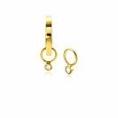 ZINZI GOLD oorbedels met mini zirconia 2.5mm