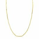 ZINZI GOLD collier staafjes 45cm