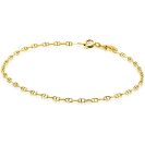 ZINZI GOLD armband marine schakels massief 2mm