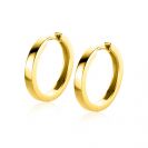 ZINZI GOLD klapcreolen 17,4 x 2,3mm