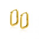 ZINZI GOLD klapcreolen rechthoek 16x1.8mm