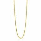 ZINZI GOLD collier palmier schakel 1.5mm 42cm