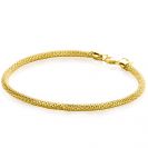 ZINZI GOLD armband popcorn 2.9mm