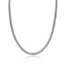 ZINZI silbernes Gourmet Halskette 4,5mm breit 45cm ZIC1414