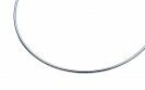 43cm Zinzi silberne omega Halskette 2mm breit ZIOM2-43