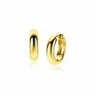 ZINZI zlv. oorringen gg.verg. half rond 14.5x4mm