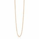45cm ZINZI silberne Jasseron Kette rosé vergoldet ZILC-J45R