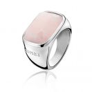 ZINZI silberner Ring rosa ZIR678