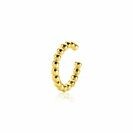 ZINZI zlv. earcuff gg.verg. bolletjes