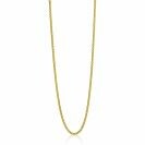 45cm ZINZI silberne Gourmet Kette gelbvergoldet ZILC-G45G
