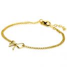ZINZI vergoldetes Silber Multi-Look-Armband mit elegantem Schleifendesign, 17-20 cm ZIA2677