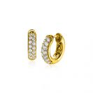 ZINZI zlv.klapcreolen gg.verg.pave zirconia's 15x4mm