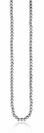 ZINZI silberne Kugelkette 4mm breit 45cm ZIC1010