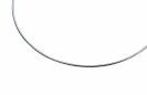 43cm Zinzi silberne omega Halskette 1,5mm breit ZIOM15-43