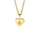 ZINZI zlv. hanger gg.verg.hart birthstones citrien