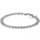 ZINZI silbernes Luxus Armband mit Rolex-Style Glieder 5mm ZIA1997