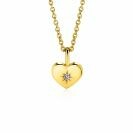 ZINZI zlv. hanger gg.verg.hart birthstones wit cz.