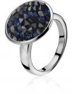 ZINZI silberner Ring blau ZIR809B