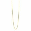80cm ZINZI silberne Anker Kette gelbvergoldet ZILC-A80G