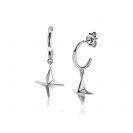 ZINZI silberne Ohrringe Stern Charm ZIO1979