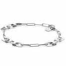 ZINZI zlv. armband fant. met rechthoek schakels