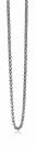 Zinzi silberne Jasseron-Halskette 5mm breit 45cm ZIC1009