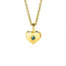 ZINZI zlv.hanger gg.verg.hart birthstones aquamarijn