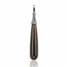 Zinzi silberner Pendelanhänger braun ZIH928BR