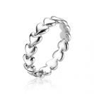 ZINZI silberner Ring Herzen  ZIR1798