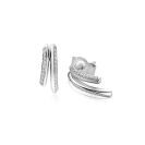 ZINZI zlv. oorstekers fantasie met zirconia's