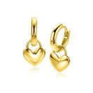 ZINZI zlv. gg.verg. oorbedels hart