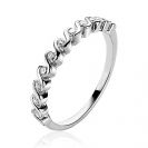 ZINZI silberner Ring weißer Zirkonia ZIR2177