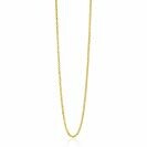 45cm ZINZI silberne Jasseron Kette gelb vergoldet ZILC-J45G
