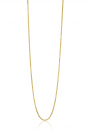 ZINZI GOLD gourmet lengtecollier 0,8mm 42cm