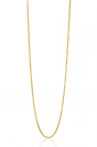 ZINZI GOLD gourmet lengtecollier 1mm 45cm