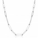 ZINZI zlv.collier fantasie paperclip 45cm