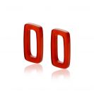 ZINZI zlv. creoolhangers rood