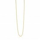 ZINZI zlv. bol collier 90 cm geel verguld