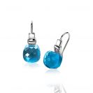 ZINZI zlv. oorsieraden VK blauw