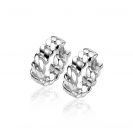 ZINZI silberne Ohrringe Gourmet 13 x 4mm ZIO2117
