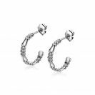 ZINZI zlv. oorstekers rond figaro schakel 16x3mm