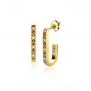 ZINZI zlv. oorst.gg.verg. multicolor rechth.20x2.5mm