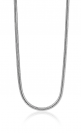 50cm Zinzi silberne Schlangenkette 1,5mm breit ZISL15