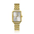 Zinzi Allure horloge 30mm gold/w.plt zilver/gd.band