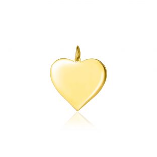 ZINZI GOLD hanger hart glad 14mm