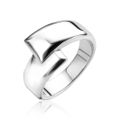 Mart Visser by ZINZI silberner Ring schlanke glatte Formen 11mm MVR16