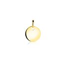 ZINZI GOLD hanger rond glad 10mm