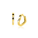 ZINZI GOLD klapcreolen in hartvorm 15x2mm