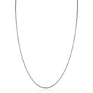 ZINZI zlv. slangen collier rond 1.7mm