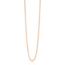 ZINZI zlv. jasseron collier 60 cm rosé verguld